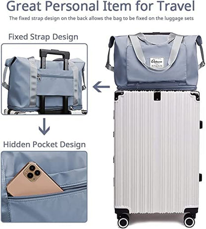 Imported Large Capacity Foldable Travel Duffle Bag || Waterproof || Light Weight || Expandable