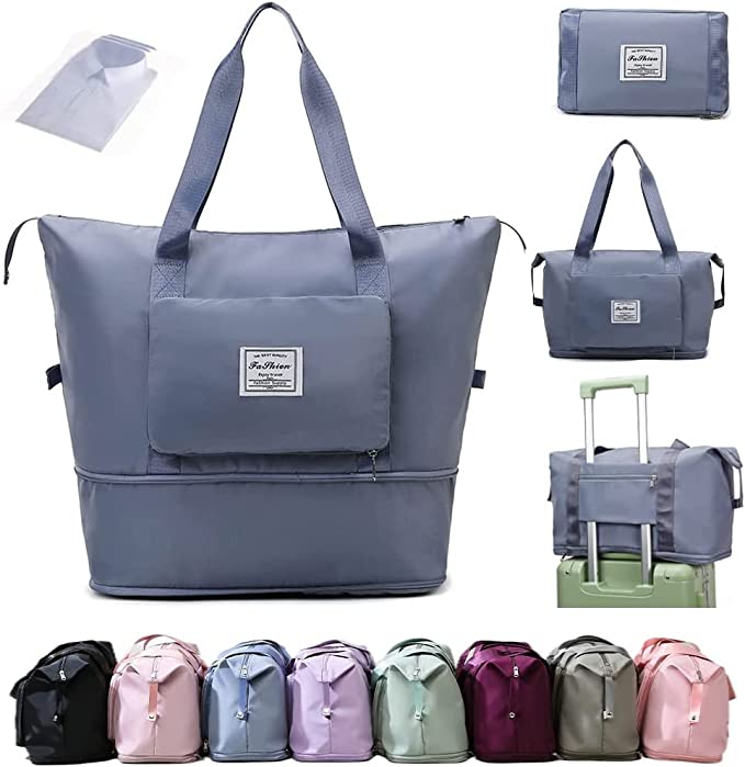 Imported Large Capacity Foldable Travel Duffle Bag || Waterproof || Light Weight || Expandable