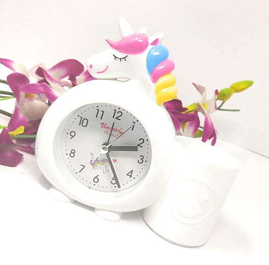 CUTE UNICORN THEME TABLE ALARM CLOCK FOR KIDS || BEST BIRTHDAY GIFT || RETURN GIFTS FOR KIDS || PACK OF 1