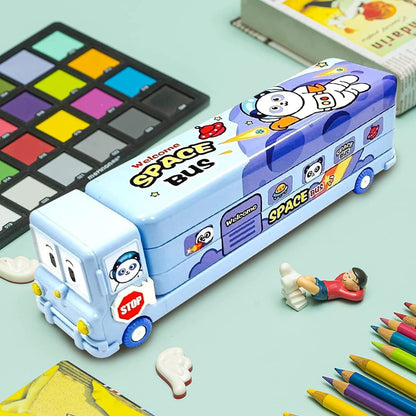 Bus Geometry Box || Pencil Box for Kids || Return Gifts