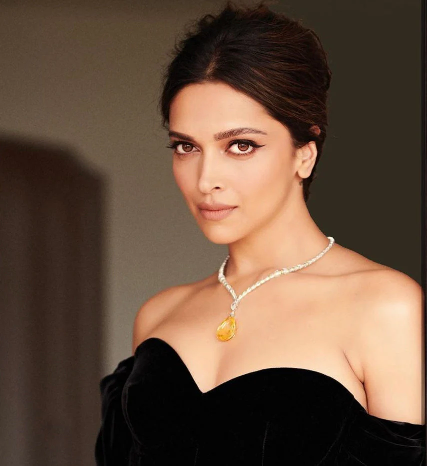 Deepika Oscar AD Necklace - Aqua Blue|| AD Jewellery