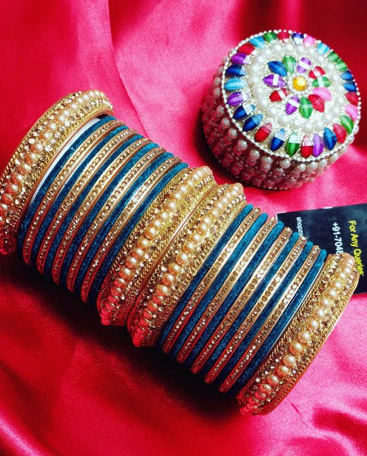 Turtoise Traditional Bangles Set