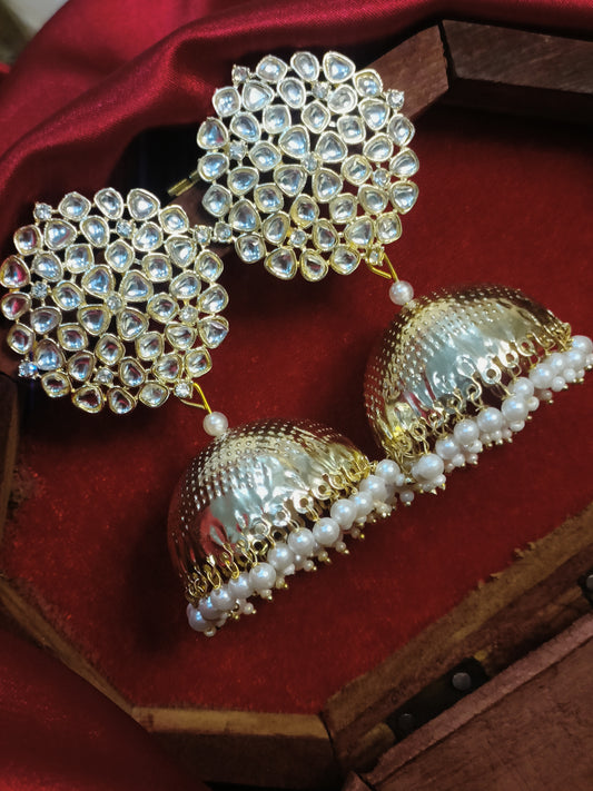 Suhani Kundan Jhumka || Ethnic Jewellery || Sale