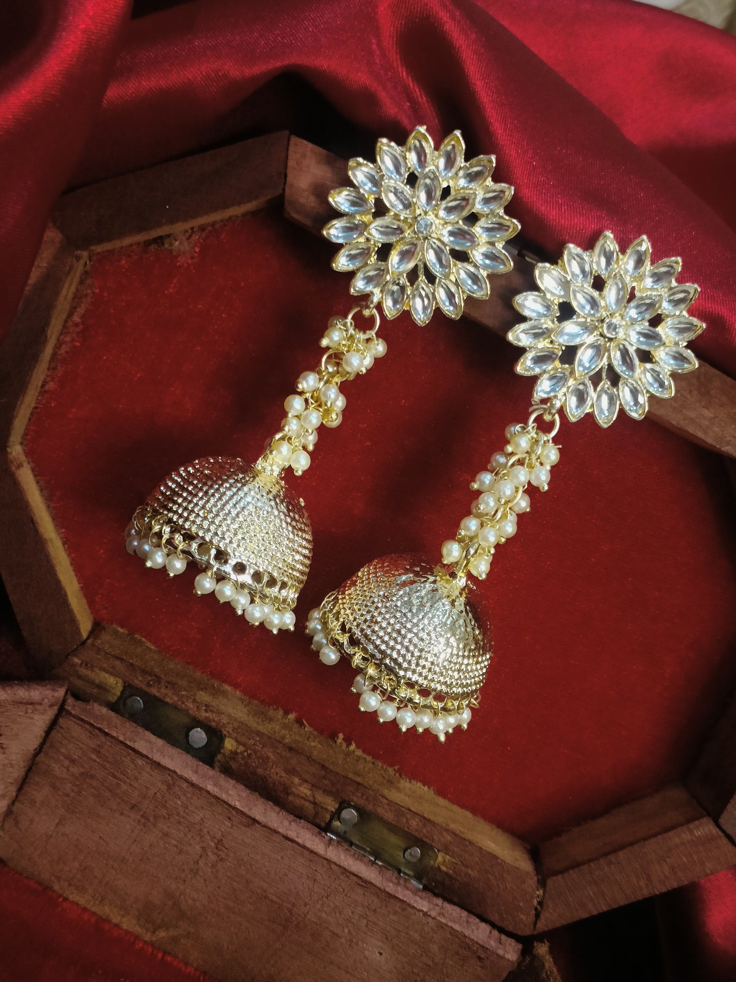 Niyati Long Kundan Jhumka || Ethnic Jewellery || Sale