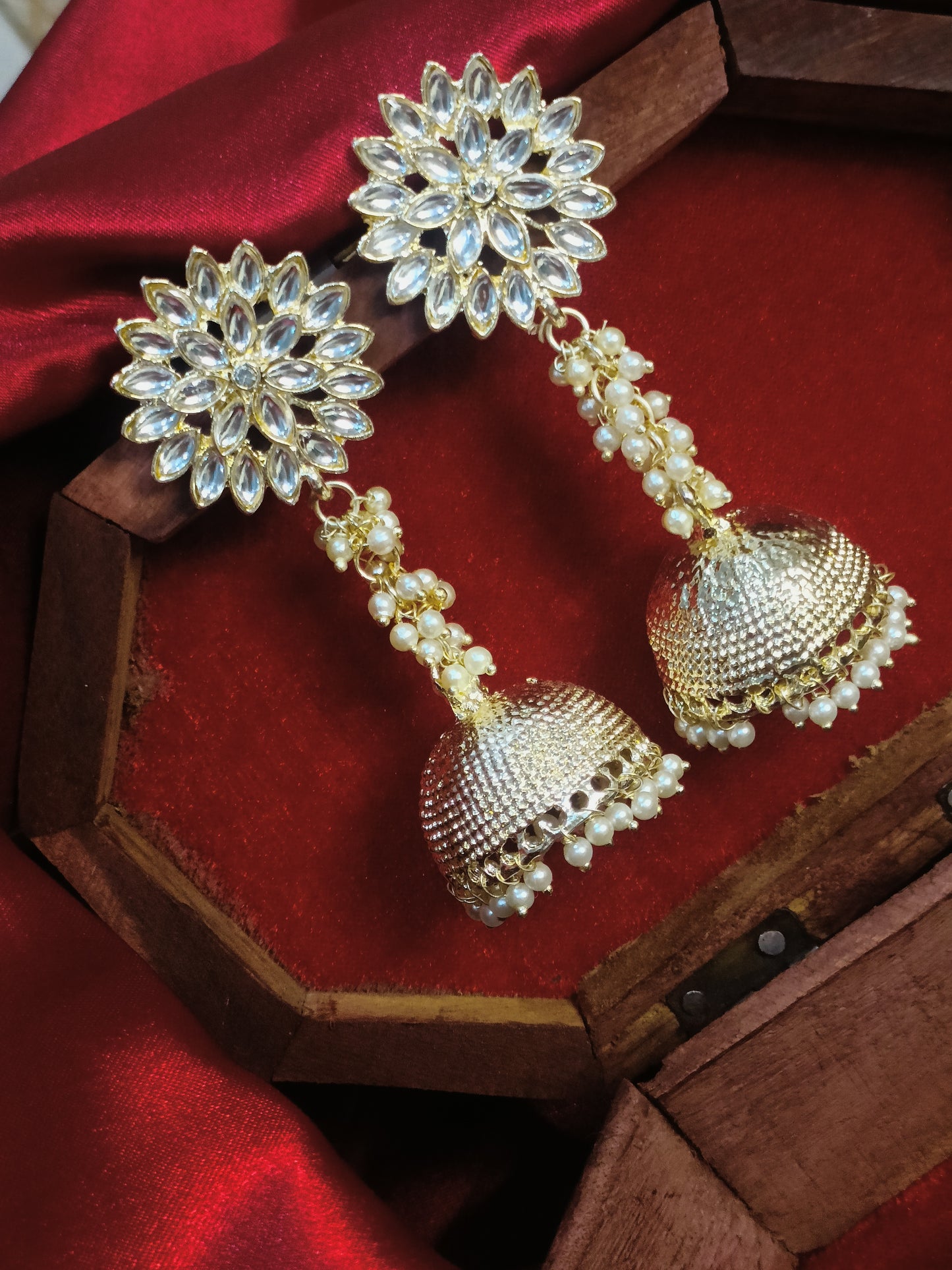 Niyati Long Kundan Jhumka || Ethnic Jewellery || Sale