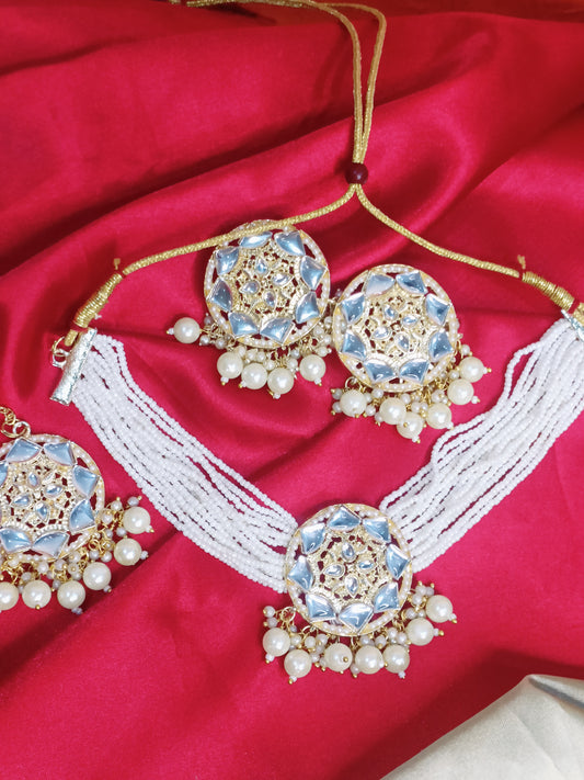 Heer Kundan Polki Necklace || Ethnic Jewellery || Sale