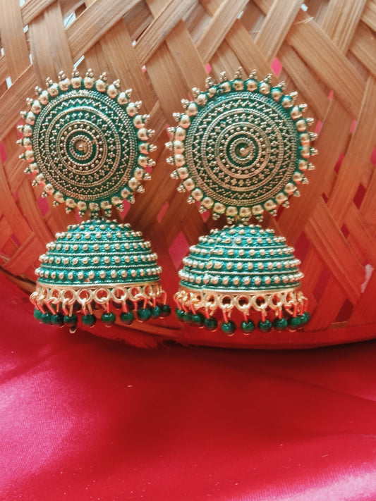 Monalisa Jhumka- Green