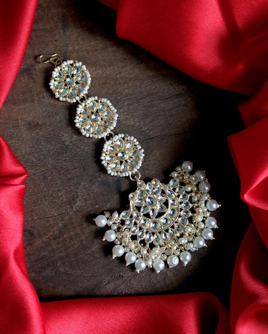 Kundan Mangtika || Ethnic Jewellery